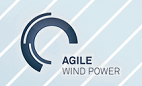 Wind tower company "Agile
                                Wind Power", logo