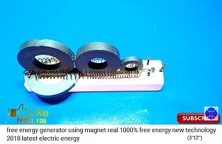 5.
                          Nun ist die Drahtfeder an 2 Schrauben
                          befestigt und ber�hrt alle Magnete