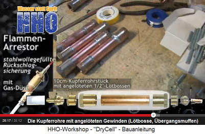 Kupferrohre mit angel�teten Gewinden
                          (L�tbosse, �bergangsmuffen)