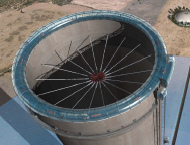 Speichenr�der zum Aussteifen
                  der R�hre