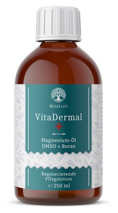 DMSO kombiniert mit
                            Magnesiuml+Borax =
                            "VitaDermal"-Lsung gegen
                            Gelenkschmerzen