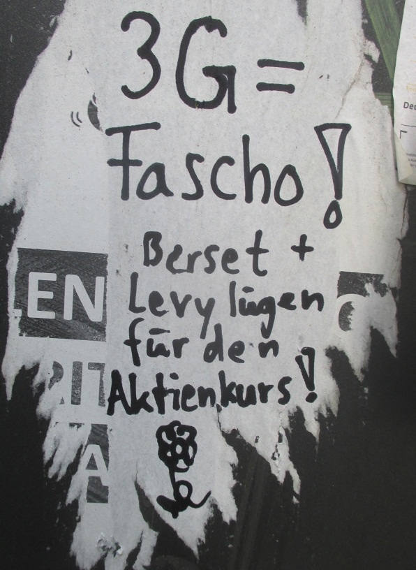 Wid CH: 3G-Regel ist Fascho! Berset+Levy lügen
für den Aktienkurs! - 2021 Wid CH: 3G-Regel ist
Fascho! Berset+Levy lügen für den Aktienkurs! - 2021