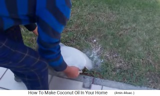 The water of the separation process is
                    poured away