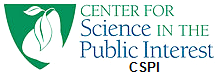 Logotipo de la asociaci�n de propaganda
                        "Ciencia en el inter�s p�blico" CSPI
                        de los "EUA"� criminales