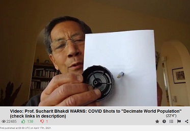 Dr. Bhakdi zeigt, wie
              das Blutpl�ttchen kommt und die Blutgerinnung provoziert