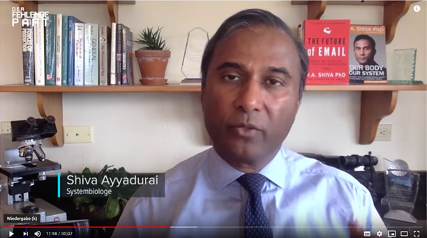 Dr.
Shiva Ayyadurai, Systembiologe Dr. Shiva
Ayyadurai, Systembiologe