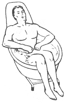 Un ba�o de asiento tiene muchos
                                efectos positivos