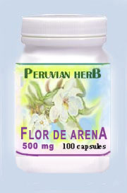 Flor de arena / t� indio,
                            c�psulas
