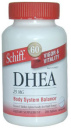 DHEA
                        [Dehydroepiandrosterone] is balancing in general
                        stress and aging reducing the hormonal effects
                        of stress and aging