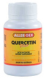 Quercetine is an antioxidant [prevention
                        against cancer]; is working as an antihistamine
                        and has anti-inflammatory properties; inhibits
                        the enzyme aldose reductase which can reduce the
                        production of sorbitol; in cases of diabetes
                        sorbitol is suspected to damage nerves, kidneys
                        and eyes