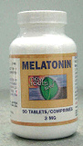 Melatonin-Hormon reguliert generell den
                            Schlaf, gegen Schlaflosigkeit