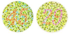 Sehtest f�r Farbenblindheit