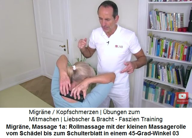Migrne Massage 1 vom Schdel bis zum
                    Schulterblatt im 45-Grad-Winkel 03