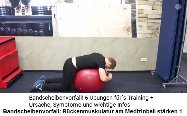 Mit einem Medizinball die
                              R�ckenmuskulatur aufbauen