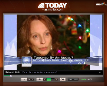 Bericht von Today 23.12.2008: Mutter
                            Colleen Banton, Portrait. Sie berichtet, die
                            ganze Familie habe gebetet und auf ein
                            Wunder gewartet.