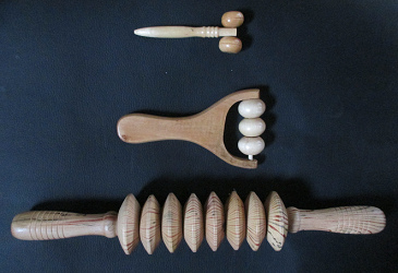 Holzinstrumente fr die Massage
