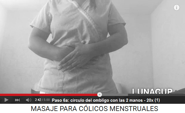 C�licos menstruales paso
                    6a: c�rculo del ombligo con las 2 manos - 20 veces
                    (1)
