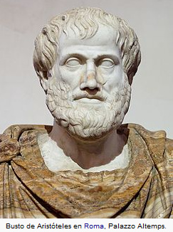 Aristoteles,
                seine B�ste in Rom [4] - ein Pionier der Biologie und
                Anatomie bei Tieren