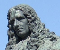 Marcello
                Malpighi, B�ste vom Denkmal in Bologna