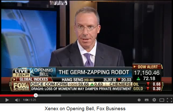 CEO Maurice Miller der
                                      Firma XENEX, Portrait