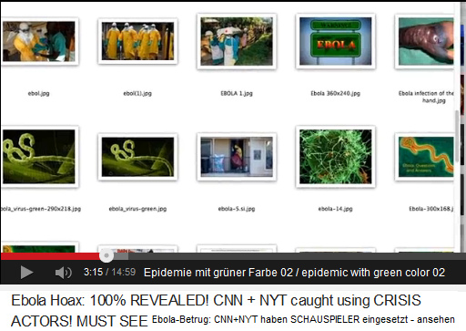 Ebola is an epidemic with the green
                            color 02