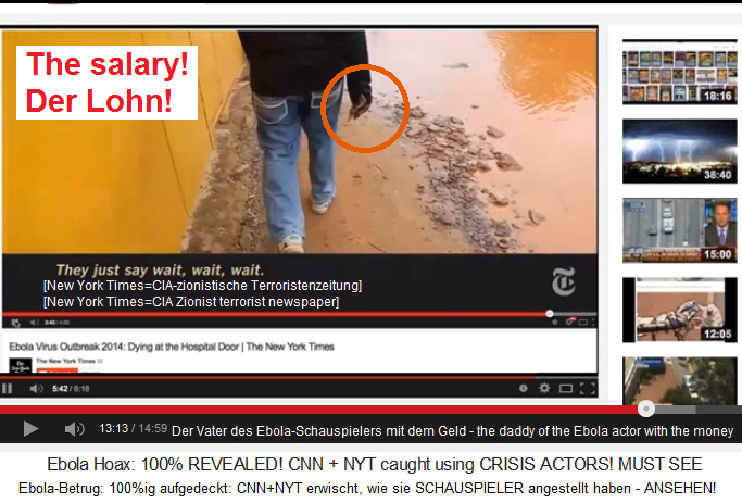 The video channel
                            of "Shawn Y" shows the alleged
                            daddy with cash money in his hand 02