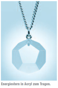 Energiestern
an Halskette (Heinz Vogel) aus
Akrylglas Energiestern an
Halskette (Heinz Vogel) aus
Akrylglas