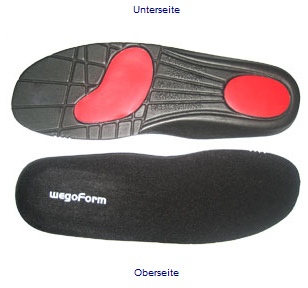 Schuheinlagen wegoform plus