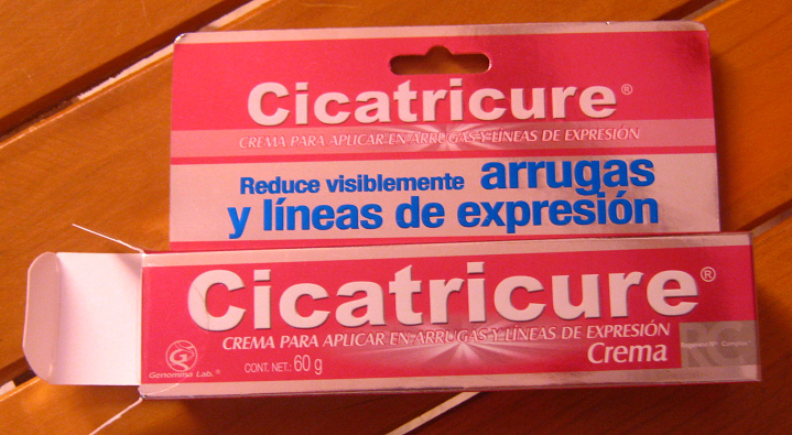Creme against wrinkles "Cicatricure"
                  01