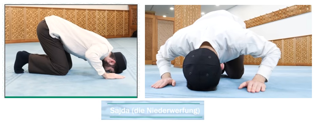 Die Gebetshaltung der
Mohammed-Fantasie-Muslime - ist wie Joga Die
Gebetshaltung der Mohammed-Fantasie-Muslime - ist
wie Joga