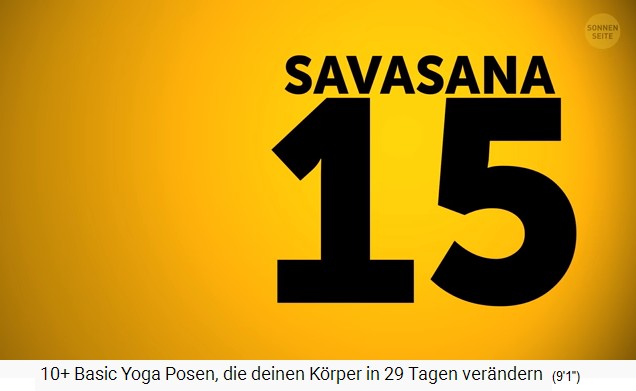 Position "Savasana", Titel