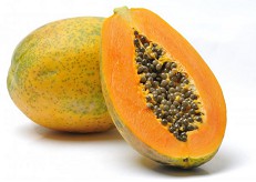 Papaya, fruta con pepas