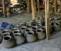 Arcilla
                  gris, alfarer�a