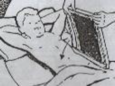 Persona con capa de arcilla