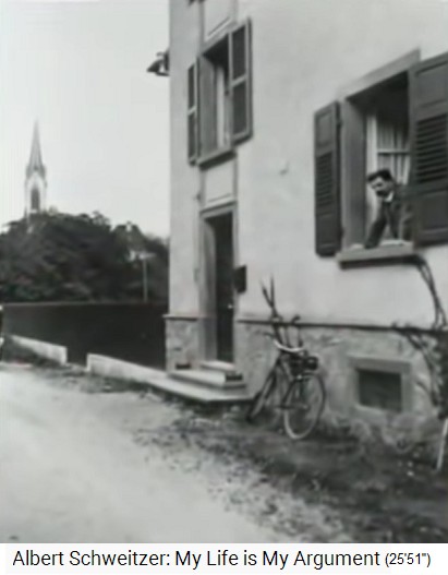 Mit dem Geld des Goethe-Preises (1928) baut
Albert Schweitzer in Gunsbach ein Haus Mit dem
Geld des Goethe-Preises (1928) baut Albert
Schweitzer in Gunsbach ein Haus