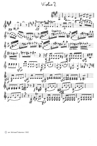 Briot: ballet scenes (Scnes de
                              ballet) for violin and piano, violin tutti
                              part (page 3)
