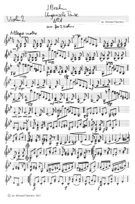 Brahms: Hungarian dance No. 1
                              (Allegro molto), violin tutti part (page
                              1)