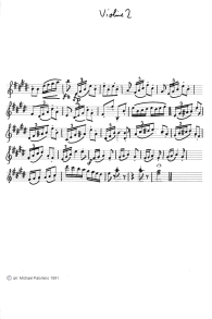 Brahms: Hungarian dance No. 21
                              (Vivace) violin tutti part (page 2)