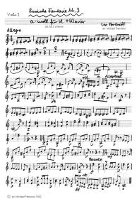 Portnoff: Russian Fantasy No. 3, a
                              minor, violin tutti part