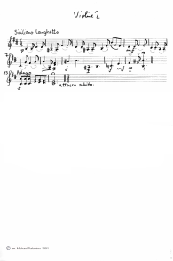 Kchler: Concertino fr Geige und Klavier
                          op.15, zweiter Satz (Siciliano: Larghetto),
                          Geigenbegleitung (Seite 3)