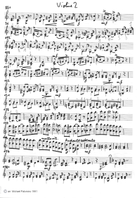 Rieding: Concertino fr Geige und Klavier
                          in ungarischer Weise, Geigenbegleitung (Seite
                          2)