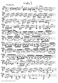 Rieding:
concerto for violin in h minor, second
part (Andante), violin tutti part
(page 3) Rieding: concerto for violin in h
minor, second part (Andante), violin
tutti part (page 3)