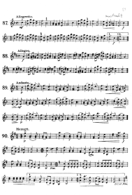 Seite 24: Doppelgriff-Etden von Robert
                            Pracht (Allegretto, Allegro, Andante,
                            Menuett)
