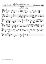 Roma / Maffia: Tango "Dejalo
                          hermano" ("Lass es sein, mein
                          Bruder"), Violine 4 und 5