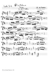 Vradier: Tango "La Paloma"
                          ("Die Taube"), Violine 3 und 4