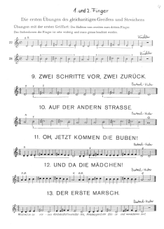 Violinschule "Die Geige" Band
                            2, Seite 4