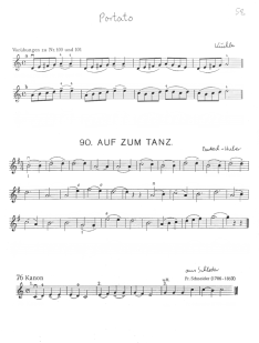 Violinschule "Die Geige" Band
                            2, Seite 58