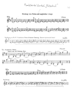 Violinschule "Die Geige" Band
                            2, Seite 70