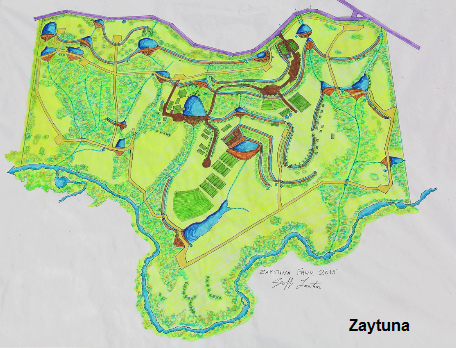 Der Plan
                      der Zaytuna-Farm