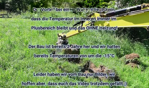 Bau des Walipinis vor 2 Jahren